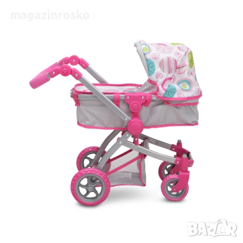 Количка за кукли Pink Rose, снимка 2 - Кукли - 51443127