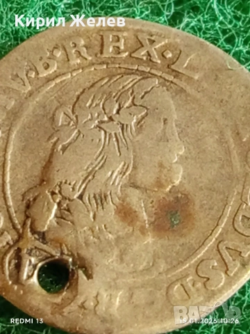 Сребърна монета 6 кройцера Леополд първи Унгария за КОЛЕКЦИЯ 52892, снимка 2 - Нумизматика и бонистика - 53105892