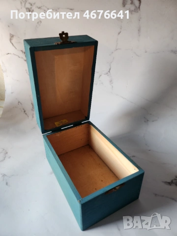 Дървена кутия, снимка 5 - Декорация за дома - 53010940