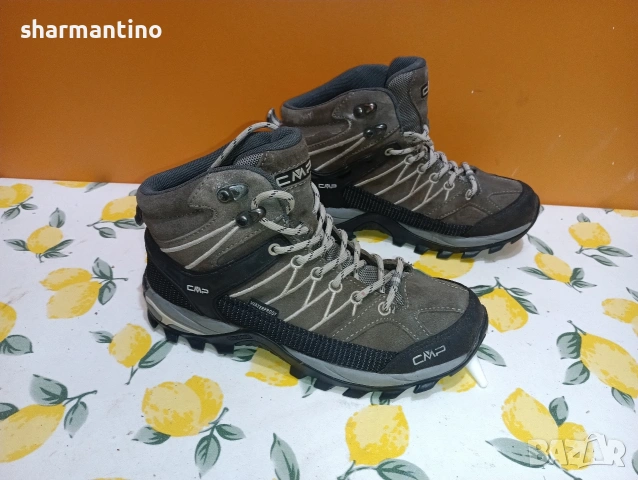 CMP кожени N 37 противохлъзгащи, снимка 2 - Маратонки - 53343371