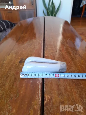 Стар порцеланов изолатор #5, снимка 2 - Други ценни предмети - 48653021