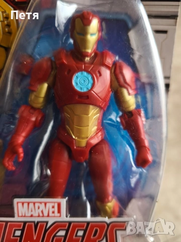 Marvel 2 action figures, Black panther and Iron Man, снимка 6 - Фигурки - 53221630