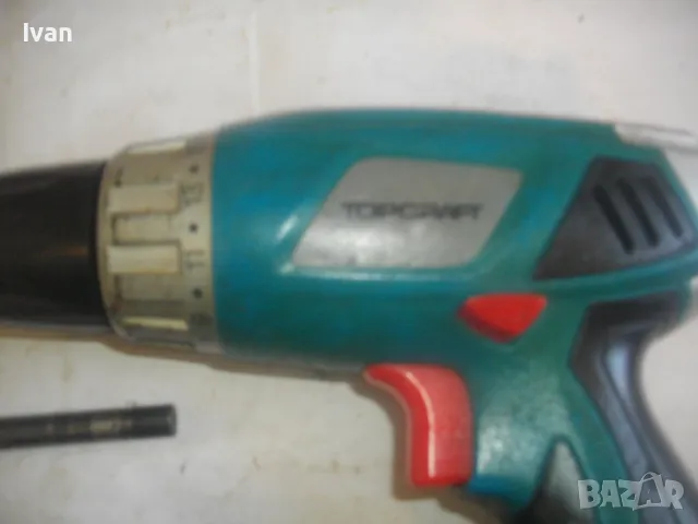 18V Li-ion TOP CRAFT ЛИТИЕВ НЕМСКИ ВИНТОВЕРТ С 1 БАТЕРИЯ БЕЗ ЗАРЯДНО, снимка 2 - Винтоверти - 49750153