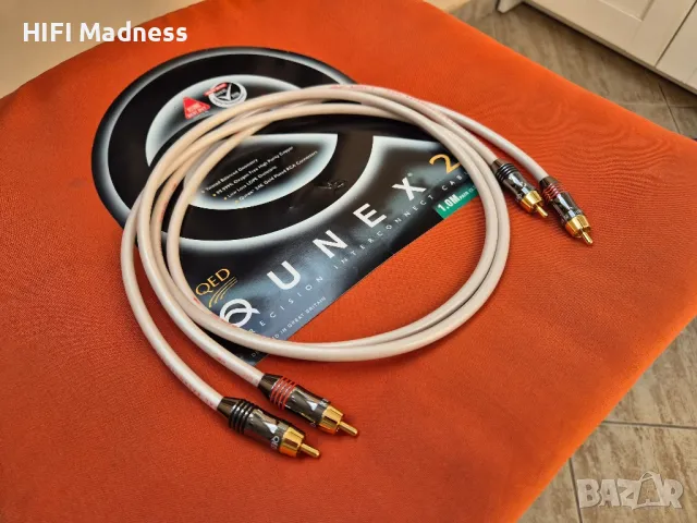 QED Qunex 2 RCA / Аудио кабели, снимка 4 - Ресийвъри, усилватели, смесителни пултове - 48882824