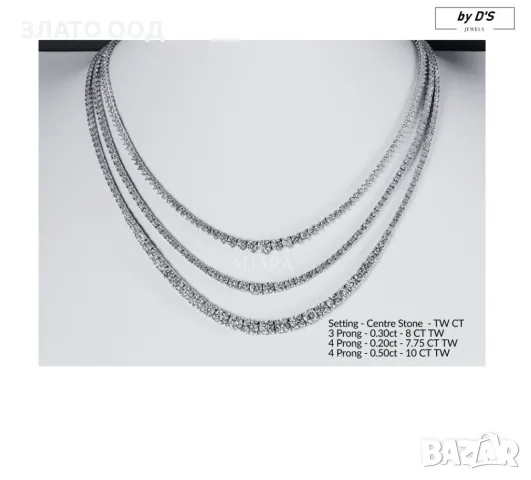 Златни пръстени и обеци с диаманти, снимка 3 - Пръстени - 38455477