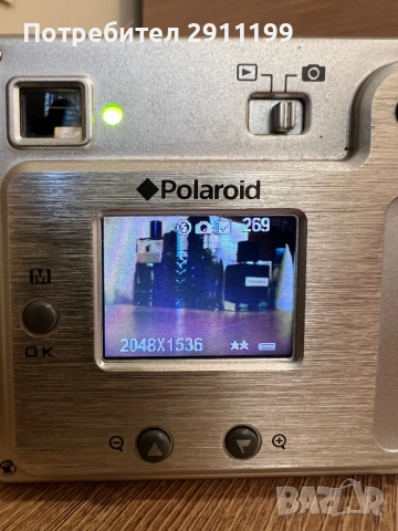 Фотоапарат Polaroid 3,2Mp, снимка 5 - Фотоапарати - 51783723