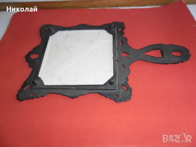 Поставка за горещи съдове , плоча, снимка 3 - Антикварни и старинни предмети - 49007723