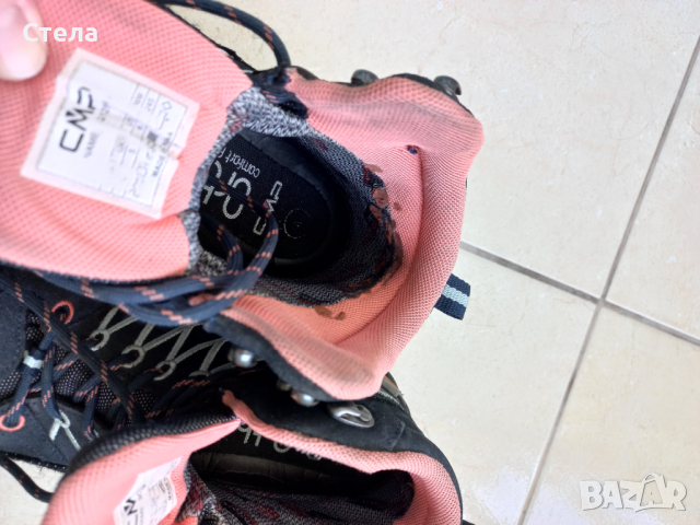 CMP  дамски /детски туристически обувки, високи, велур, снимка 9 - Други - 44893041