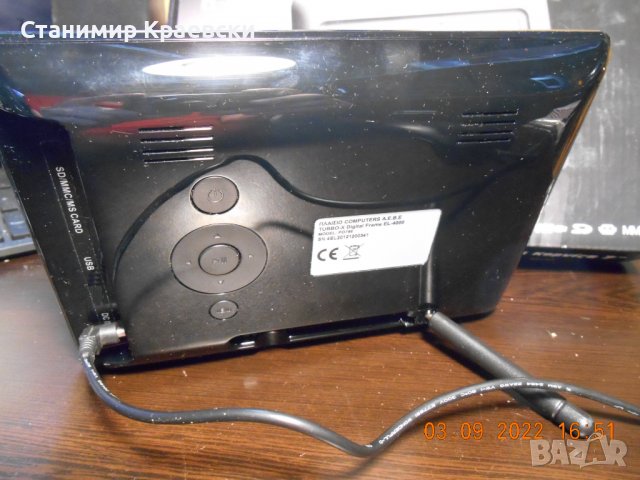 TurboX EL-4000 foto frame, снимка 5 - Друга електроника - 37921013