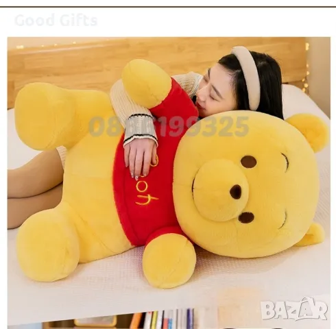 Голяма плюшена играчка Мечо Пух The Pooh Голямо плюшено Мече, снимка 3 - Плюшени играчки - 47358659