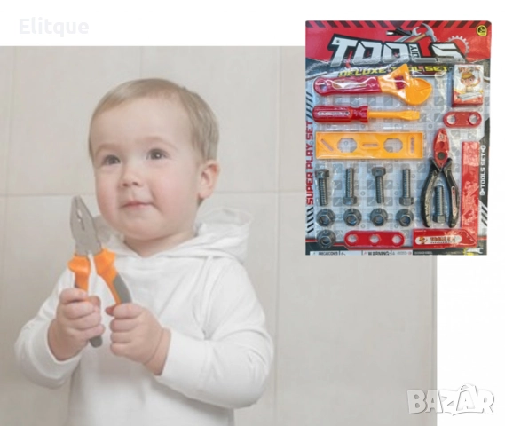 Детски комплект инструменти за игра 18 части, снимка 2 - Други - 52745156