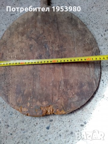Стара дъска за рязане на хляб лопата за хляб, снимка 3 - Антикварни и старинни предмети - 32746401
