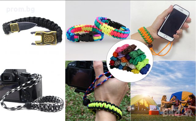 дървен стан за плетене на гривни, Паракорд, въжета, Paracord, снимка 9 - Други - 39630191