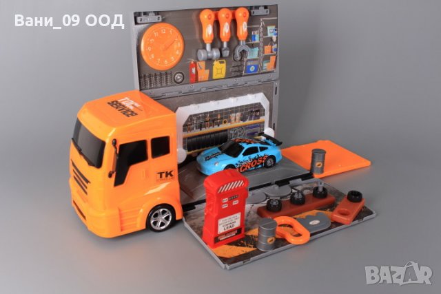 Детски мобилен автосервиз-камион