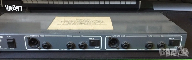 Palmer PDI-05 Speaker Simulator, снимка 4 - Китари - 52550903