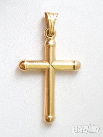 Дамски златен кръст 14 К , снимка 2 - Колиета, медальони, синджири - 33072185