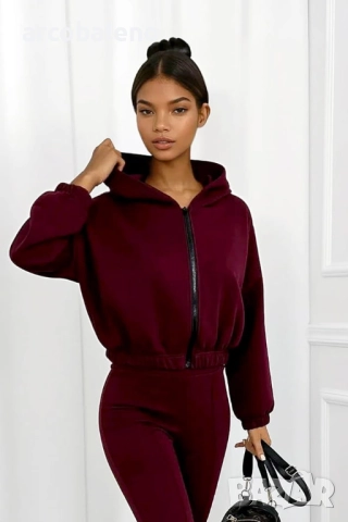 Дамски комплект от суитшърт и панталон Melissa, 4цвята , снимка 3 - Комплекти - 51991575