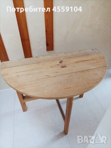 Чамова Кръгла Разтегателна Маса, снимка 4 - Маси - 52976699