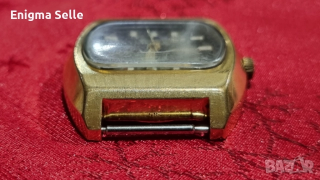 Съветски позлатен ръчен часовник Raketa, снимка 4 - Мъжки - 52566106