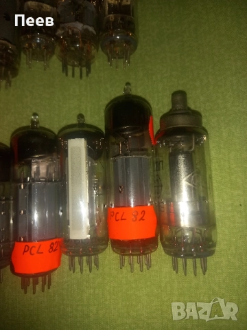 ЛОТ радиолампи различни /11-бр./, снимка 5 - Ресийвъри, усилватели, смесителни пултове - 52201933