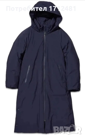 Uniqlo яке с пух S размер 