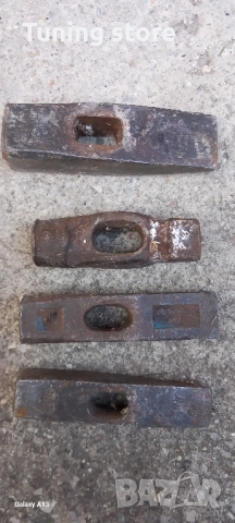 Стари чукове без дръжки , снимка 4 - Други инструменти - 51497400