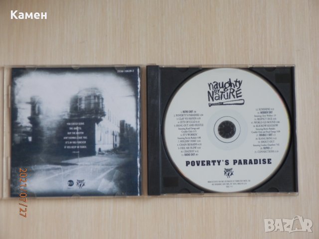 Naughty By Nature ‎– Poverty's Paradise - 1995, снимка 2 - CD дискове - 33638484