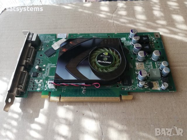 Видео карта NVidia Quadro FX1500 256MB GDDR3 256bit PCI-E, снимка 5 - Видеокарти - 40139137