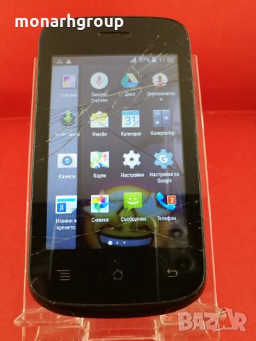 Телефон Archos 35b Titanium/спукан екран/