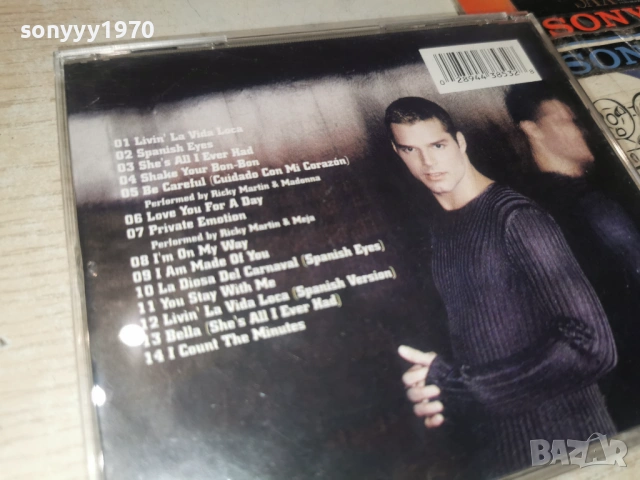 RICKY MARTIN CD 0202261959, снимка 13 - CD дискове - 53328479