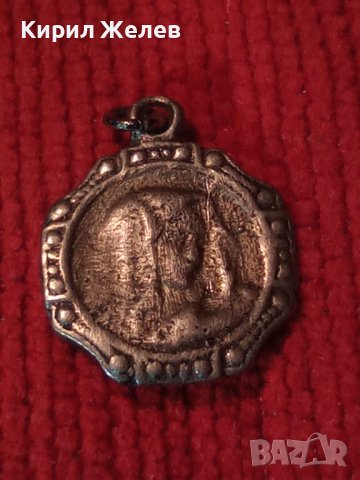 СТАРИННА СРЕБЪРНА КАТОЛИЧЕСКА ИКОНКА МАЙСТОРСКА ИЗРАБОТКА РЕЛИГИОЗЕН МЕДАЛЬОН 24660, снимка 13 - Антикварни и старинни предмети - 39376125