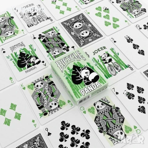 Карти за игра Bicycle Panda , снимка 2 - Карти за игра - 51276005