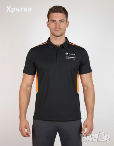 McLaren Racing Team Polo - Оригинална мъжка тениска с яка р-р XL, снимка 2 - Тениски - 49192528
