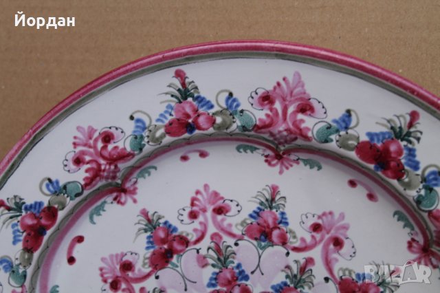 Немска керамична чиния , снимка 2 - Колекции - 43367012