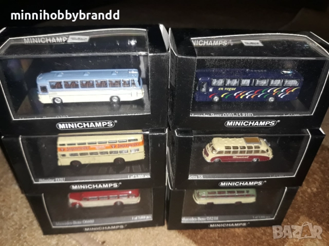 Mercedes Benz Setra Bussing Autobus Minichamps 1.64 , снимка 2 - Колекции - 51461989