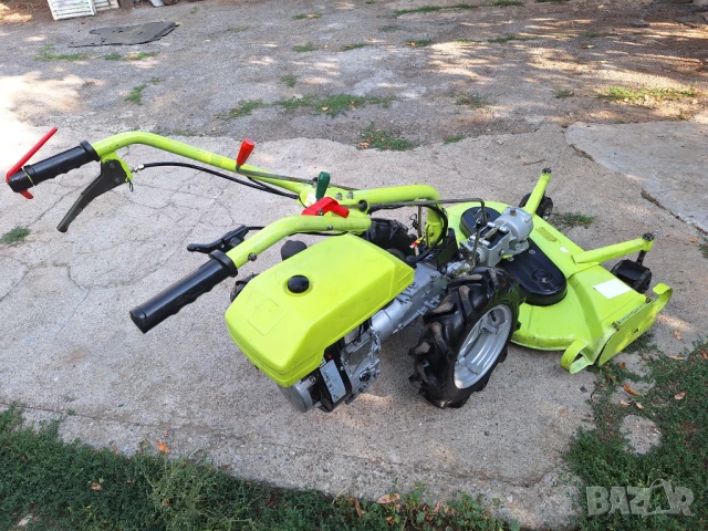 Мулчираща косачка мотоблок двуколка 10к.с. професионална, снимка 6 - Градинска техника - 51388302