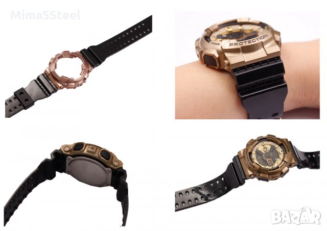Casio G-shock Безел и верижка, каишка за часовник, снимка 6 - Каишки за часовници - 32309045