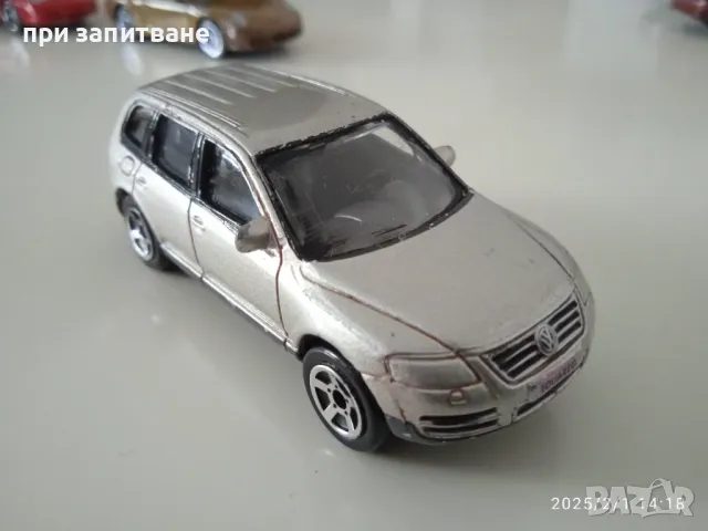 Метални колички Audi A8, Honda S 2000, VW Tuareg, Land Rover Realtoy , снимка 9 - Колекции - 48919324