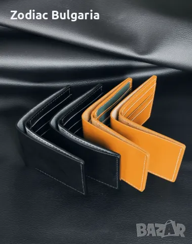 Минималистичен кожен портфейл за мъже, ръчна изработка., снимка 9 - Портфейли, портмонета - 43954982