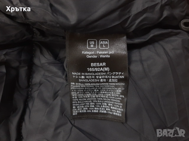 The North Face 1996 Retro Nuptse - Оригинален дамски елек размер M, снимка 13 - Якета - 53456003
