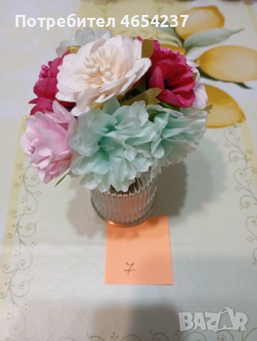 Осми март декорация за подарък, снимка 16 - Декорация за дома - 53086590