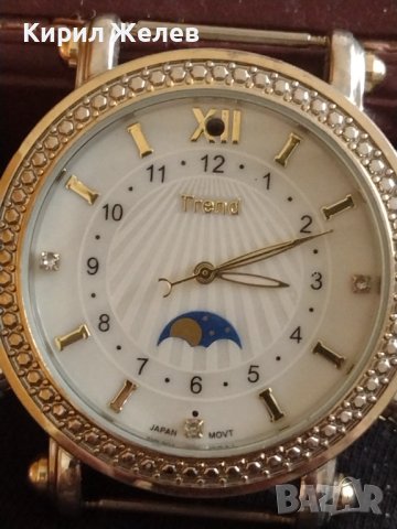 Уникално красив дамски часовник Trend Japan movt няма заден капак 26906, снимка 3 - Дамски - 43744622