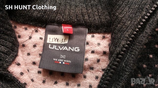 ULVANG GAMVIK Sweater WS 100% Merino Wool размер L дамска блуза 100% Мерино вълна - 301, снимка 11 - Блузи с дълъг ръкав и пуловери - 40495457