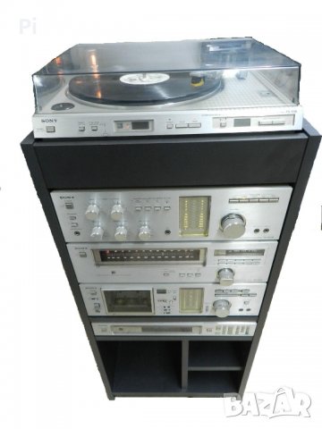 SONY Аудио система - дек, усилвател, тунер, грамофон, timer, remote, колони, рак, снимка 6 - Аудиосистеми - 27994375