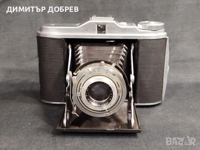 СТАР РЕТРО МЕХОВ ФОТОАПАРАТ AGFA ISOLETTE V, снимка 2 - Антикварни и старинни предмети - 48198635