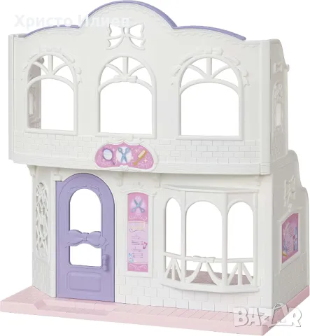 Фризьорски салон комплект с аксесоари Sylvanian Families с пони, снимка 9 - Други - 48565175