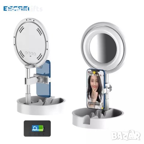 Led ring огледало LIGHT JM-T1, снимка 3 - Други - 38099211