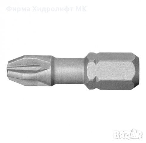 FACOM ED.1T Накрайник / бит кръстат Pozidriv, дължина 25мм, 1/4" - различни размери