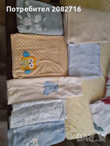 Одеяла за бебе,протектор,бельо за кошара, снимка 1 - За бебешки колички - 39172490