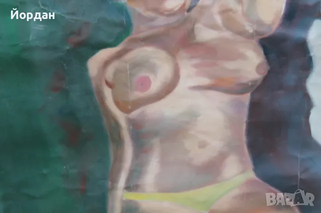 Рисунка масло върху платно, снимка 5 - Картини - 48297189